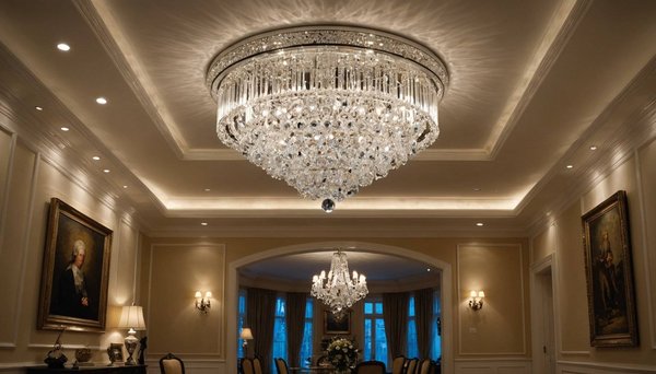 Installer un plafonnier en cristal : Étapes et conseils